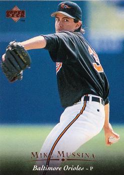 1995 Upper Deck #130 Mike Mussina Front
