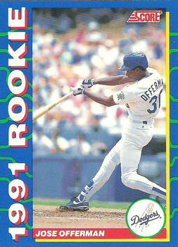 1991 Score Rookies #26 Jose Offerman Front