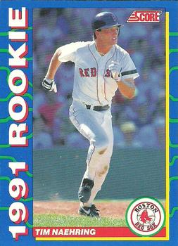 1991 Score Rookies #30 Tim Naehring Front