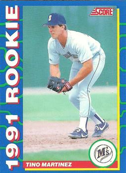 1991 Score Rookies #38 Tino Martinez Front