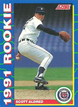 1991 Score Rookies #3 Scott Aldred Front