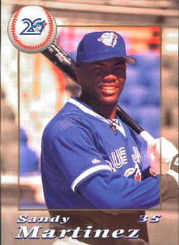 1996 Oh Henry! Toronto Blue Jays SGA #NNO Sandy Martinez Front