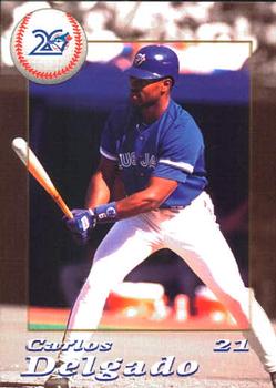 1996 Oh Henry! Toronto Blue Jays SGA #NNO Carlos Delgado Front