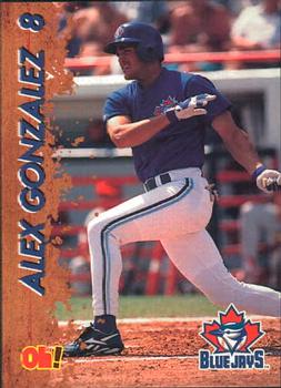 1997 Oh Henry! Toronto Blue Jays SGA #NNO Alex Gonzalez Front