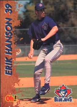 1997 Oh Henry! Toronto Blue Jays SGA #NNO Erik Hanson Front
