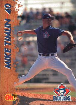 1997 Oh Henry! Toronto Blue Jays SGA #NNO Mike Timlin Front