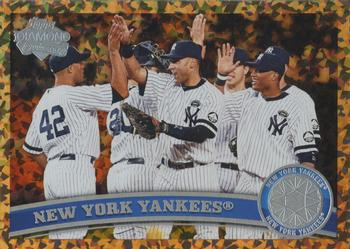 2011 Topps - Cognac Diamond Anniversary #424 New York Yankees Front