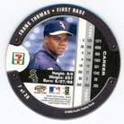 2000 Pacific 7-Eleven Coins #7 Frank Thomas Back