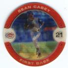 2000 Pacific 7-Eleven Coins #8 Sean Casey Front