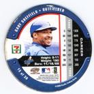 2000 Pacific 7-Eleven Coins #15 Gary Sheffield Back