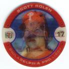 2000 Pacific 7-Eleven Coins #22 Scott Rolen Front