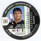 2000 Pacific 7-Eleven Coins #28 Jose Canseco Back