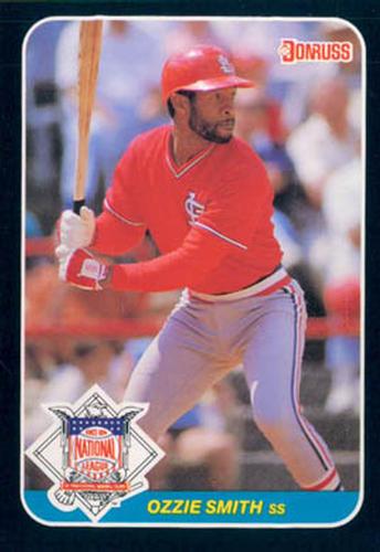1987 Donruss All-Stars #15 Ozzie Smith Front