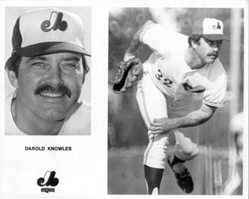 1978 Montreal Expos 8x10 Photos #NNO Darold Knowles Front