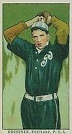 1909-11 Obak (T212) #NNO Elmer Koestner Front