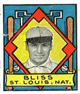 1911 Helmar Stamps T332 #NNO Jack Bliss Front