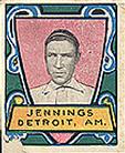 1911 Helmar Stamps T332 #NNO Hughie Jennings Front
