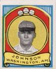 1911 Helmar Stamps T332 #NNO Walter Johnson Front