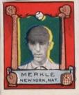 1911 Helmar Stamps T332 #NNO Fred Merkle Front