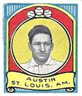 1911 Helmar Stamps T332 #NNO Jimmy Austin Front