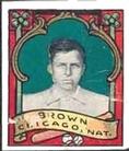 1911 Helmar Stamps T332 #NNO Mordecai Brown Front