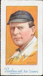 1914 Piedmont Art Stamps T330-2 #NNO John McGraw Front
