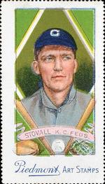 1914 Piedmont Art Stamps T330-2 #NNO George Stovall Front