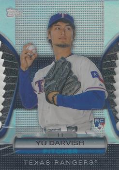 2012 Topps - Golden Moments Die Cuts Chrome #GMDC-102 Yu Darvish Front
