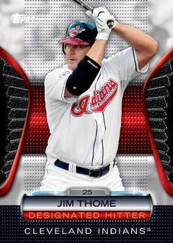 2012 Topps - Golden Moments Die Cuts Chrome #GMDC-17 Jim Thome Front