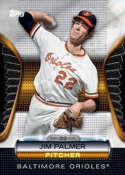 2012 Topps - Golden Moments Die Cuts Chrome #GMDC-32 Jim Palmer Front