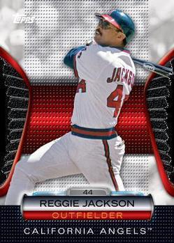 2012 Topps - Golden Moments Die Cuts Chrome #GMDC-39 Reggie Jackson Front