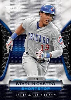 2012 Topps - Golden Moments Die Cuts Chrome #GMDC-78 Starlin Castro Front