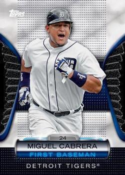 2012 Topps - Golden Moments Die Cuts Chrome #GMDC-83 Miguel Cabrera Front