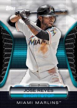 2012 Topps - Golden Moments Die Cuts Chrome #GMDC-99 Jose Reyes Front