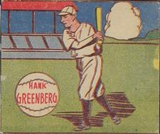 1943 M.P. & Co. (R302-1) #NNO Hank Greenberg Front