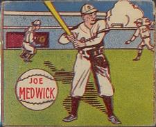 1943 M.P. & Co. (R302-1) #NNO Joe Medwick Front