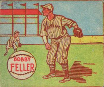 1949 M.P. & Co. (R302-2) #103 Bobby Feller Front