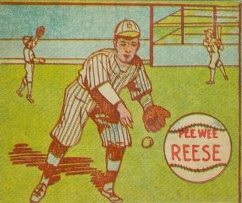 1949 M.P. & Co. (R302-2) #106 Pee Wee Reese Front