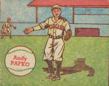 1949 M.P. & Co. (R302-2) #108 Andy Pafko Front