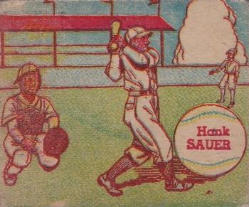 1949 M.P. & Co. (R302-2) #113 Hank Sauer Front