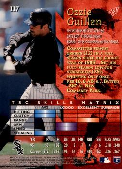 1996 Stadium Club - Members Only #117 Ozzie Guillen Back