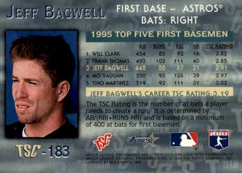 1996 Stadium Club - Members Only #183 Jeff Bagwell Back