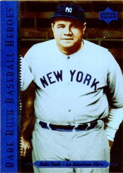 1995 Upper Deck - Baseball Heroes: Babe Ruth #NNO Babe Ruth Front