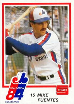 1984 Stuart Montreal Expos #32 Mike Fuentes Front