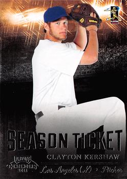 2011 Playoff Contenders #10 Clayton Kershaw Front