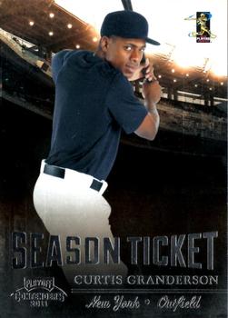 2011 Playoff Contenders #41 Curtis Granderson Front