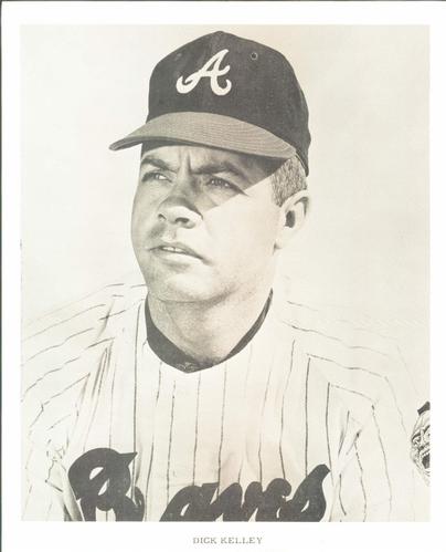1968 Atlanta Braves 8x10 Photocards #NNO Dick Kelley Front