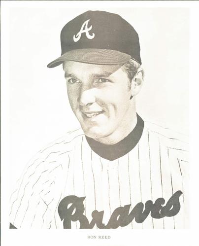 1968 Atlanta Braves 8x10 Photocards #NNO Ron Reed Front