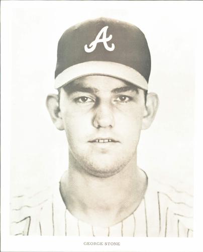 1968 Atlanta Braves 8x10 Photocards #NNO George Stone Front