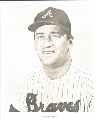 1968 Atlanta Braves 8x10 Photocards #NNO Bob Tillman Front